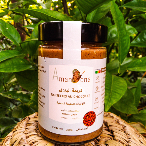 PÂTE NOISETTE 🌰AU CHOCOLAT 🍫🍯(250g)